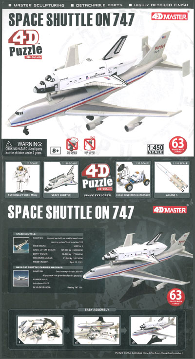 SPACE SHUTTLE ON 747
