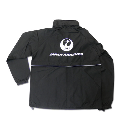 限定♪新品♪JAL 日本航空 ロゴ入り ウィンドブレーカー ブラック LLサイズ