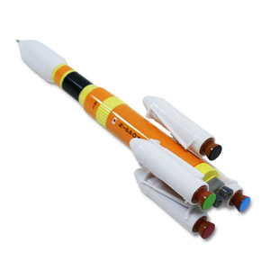 H-2Bロケット4色ボールペン