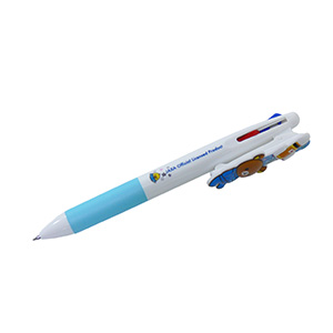 JAXAリラックマ3色ボールペン（ブルー）