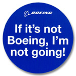 BOEING If it's not Boeing マグネット