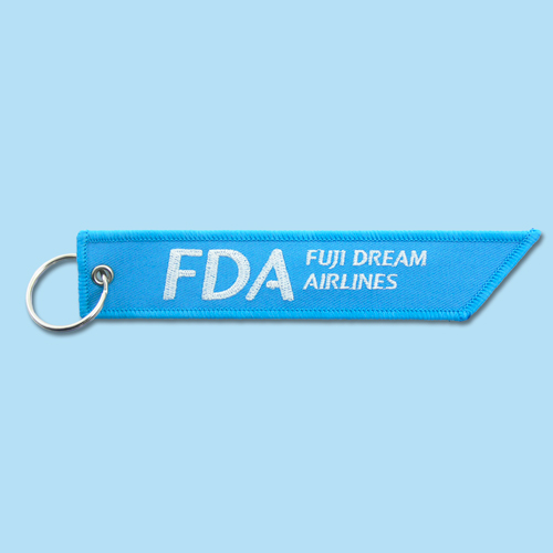 FDA フライトタグキーホルダー(ライトブルー)