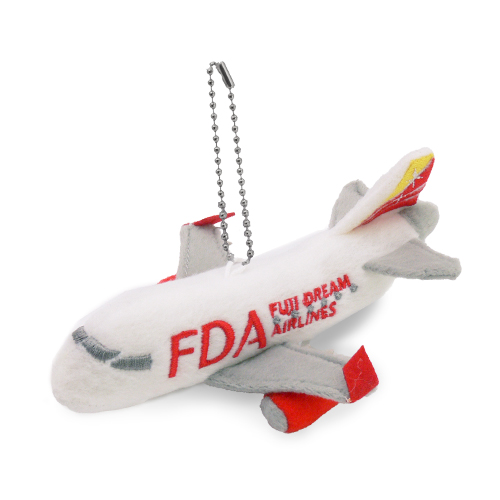 FDA 新飛行機ぬいぐるみ（ホワイト）