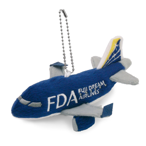 FDA 新飛行機ぬいぐるみ（ネイビー）
