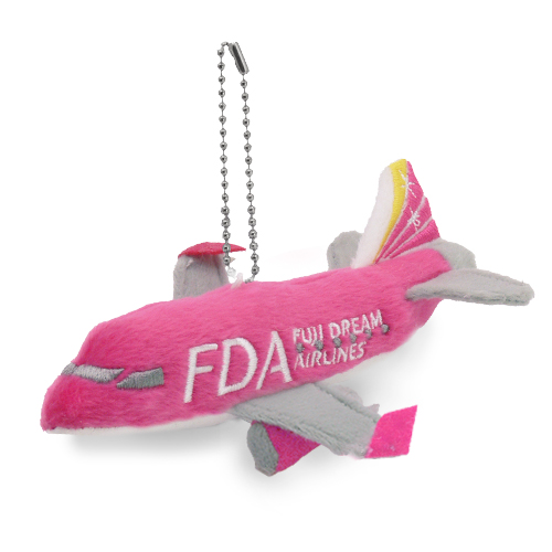 FDA 新飛行機ぬいぐるみ（ローズピンク）