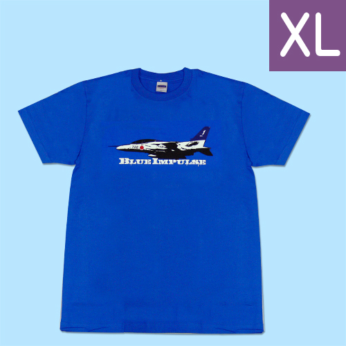 ブルーインパルス Tシャツ 1番機（ブルー） XL