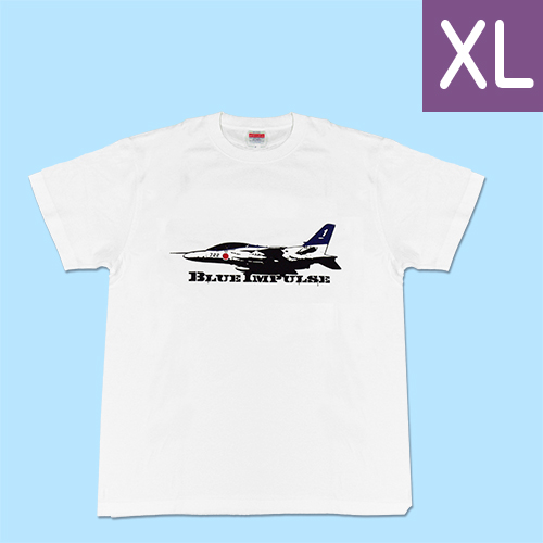 ブルーインパルス Tシャツ 1番機（ホワイト） XL