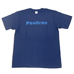 POSITRON＜陽電子＞Tシャツ（メトロブルー）XL